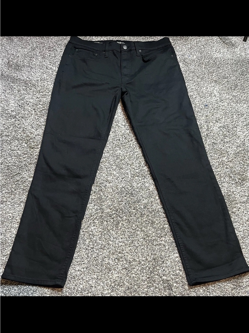 Goodfellow & Co Men's Black Straight-Leg Jeans